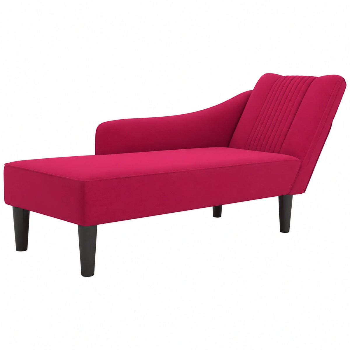Fauteuil, en velours, rembourré, coloris rouge et bordeaux, pour le salon ou la chambre