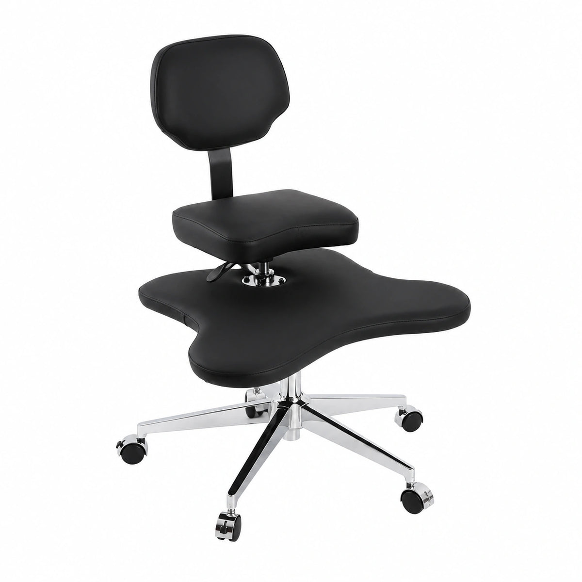 Bureau, sur roulettes, coloris noir, pour l’espace de travail