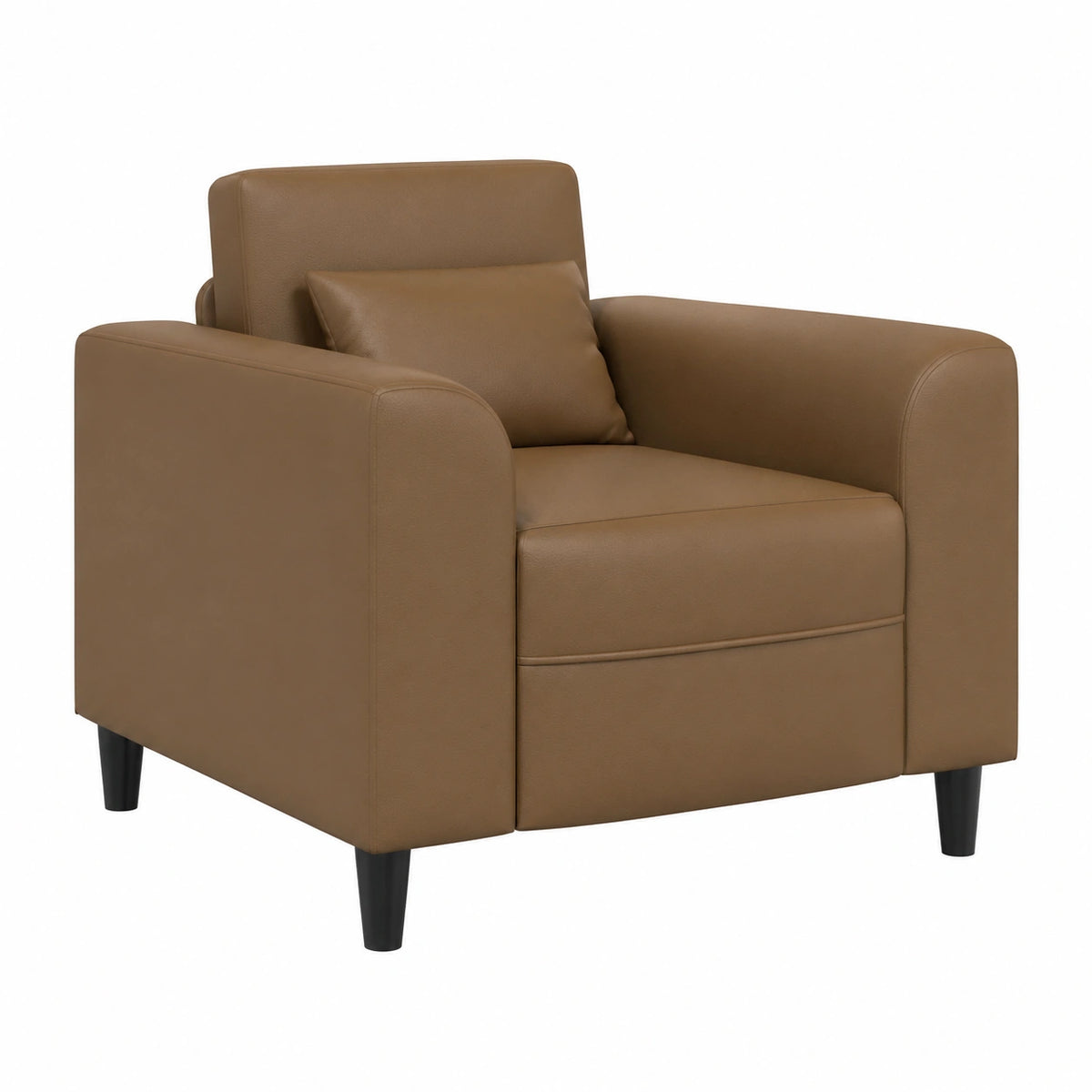 Fauteuil, en cuir, pour le salon ou la chambre