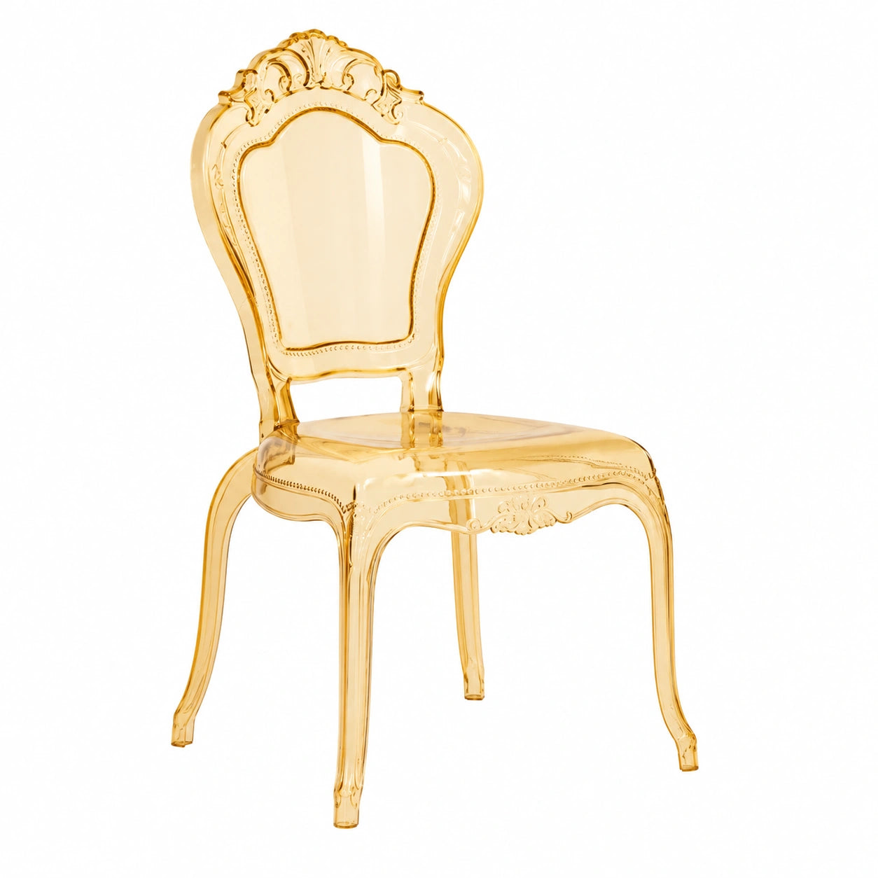 Fauteuil, coloris transparent, pour le salon ou la chambre