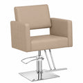 Fauteuil, coloris beige, pour le salon ou la chambre
