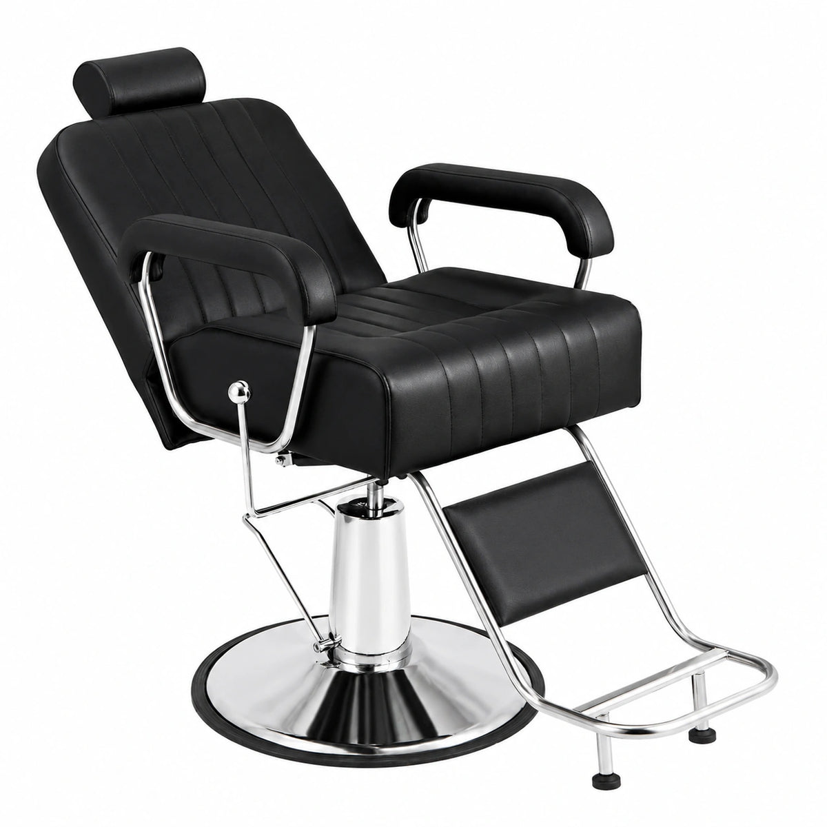 Fauteuil, réglable, coloris noir, pour le salon ou la chambre