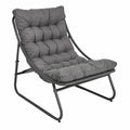 Fauteuil, coloris gris, pour le salon ou la chambre