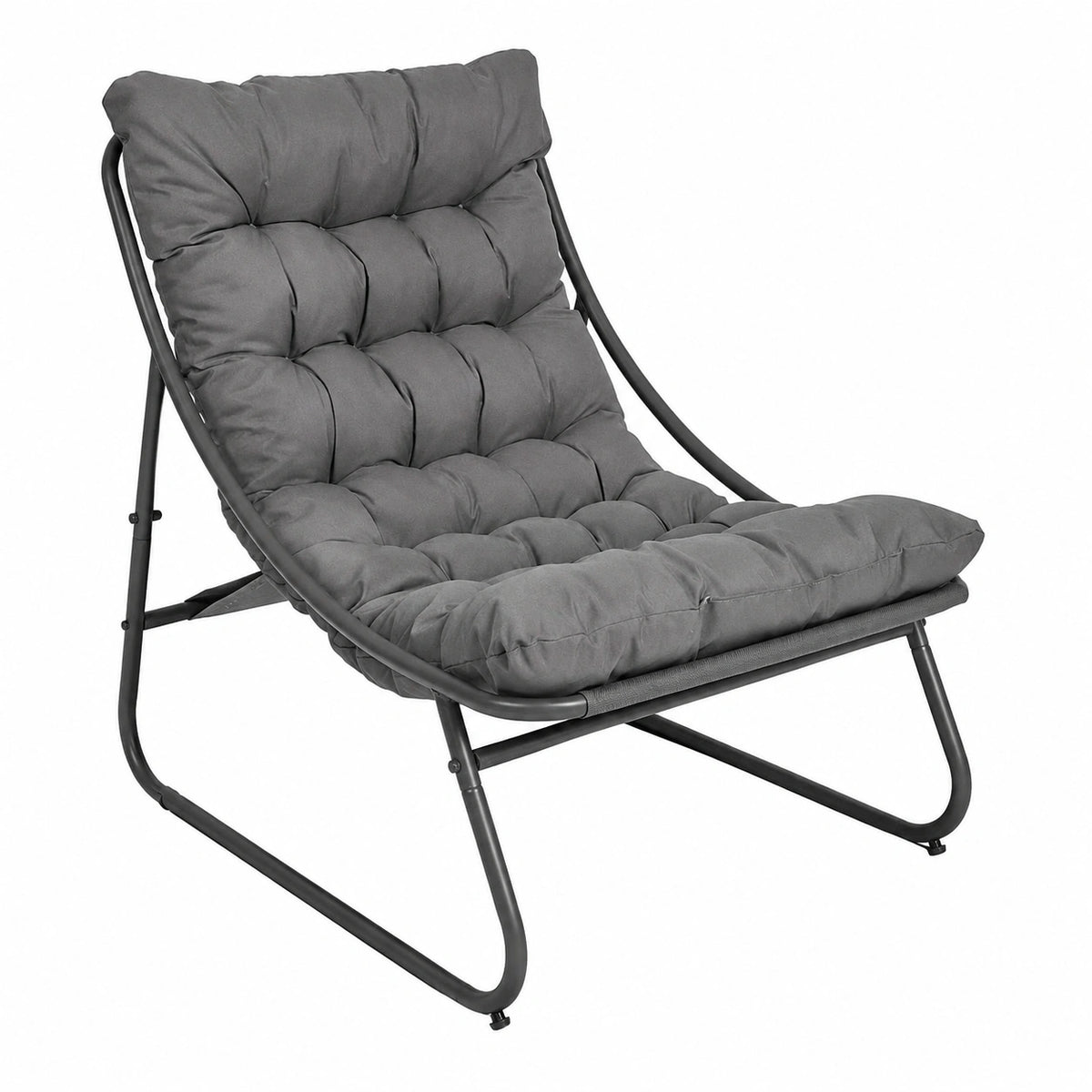 Fauteuil, coloris gris, pour le salon ou la chambre