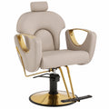 Fauteuil, coloris beige, pour le salon ou la chambre