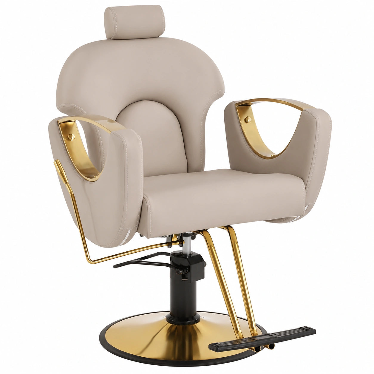 Fauteuil, coloris beige, pour le salon ou la chambre