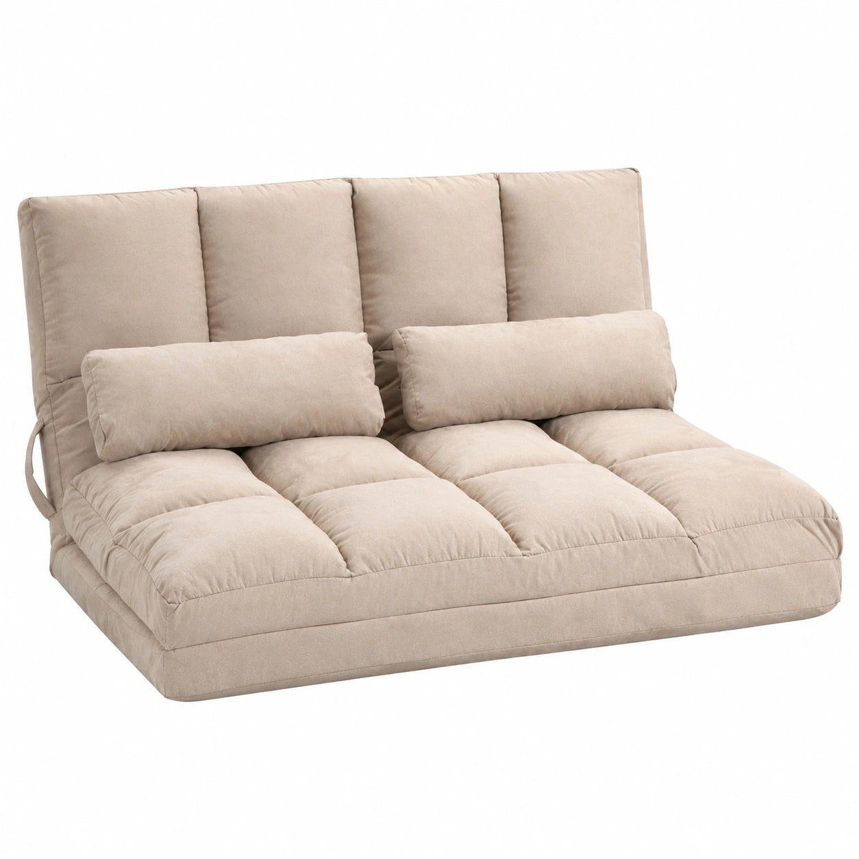 Matelas, convertible, réglable, coloris beige, pour la chambre